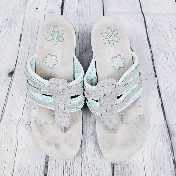 CUSHE | Entwine thong wedge sandals - Picture 4 of 9